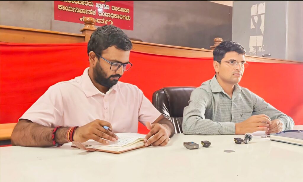 ಬೆಳೆ ವಿಮೆ ಪಡೆಯಲು ಬೆಳೆ ಸಮೀಕ್ಷೆ ಅಗತ್ಯ :ತಹಶೀಲ್ದಾರ್ ಬೆಳ್ಳಿ