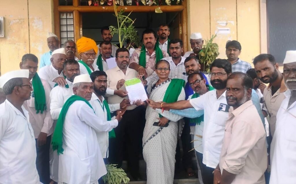 ಬೇಡಿಕೆ ಈಡೇರಿಕೆಗೆ ರಾಷ್ಟ್ರೀಯ ರೈತರ ಸಂಘದ ಮನವಿ