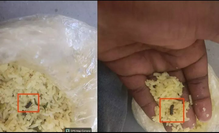 ಹುಳುಗಳಿದ್ದ ಉಪಹಾರ; ನಗರ ಸಂರಕ್ಷಕರಿಗೆ ಪುರಸಭೆಯ ವಿಷಾಹಾರ!