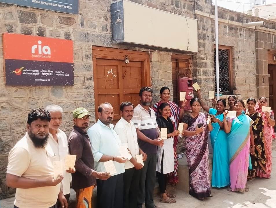 ಕನಿಷ್ಠ ವೇತನ ಜಾರಿಗೆ ಆಗ್ರಹಿಸಿ ಪತ್ರ ಚಳುವಳಿ
