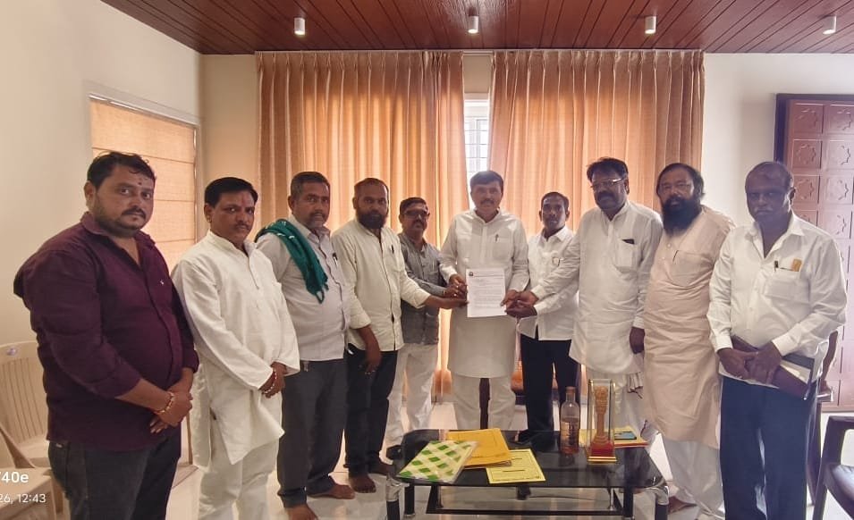 ವಿಜಯಪುರ ಜಿಲ್ಲೆಗೆ ೩೭೧(ಜೆ) ಮೀಸಲಾತಿಗೆ ಆಗ್ರಹಿಸಿ ಮನವಿ