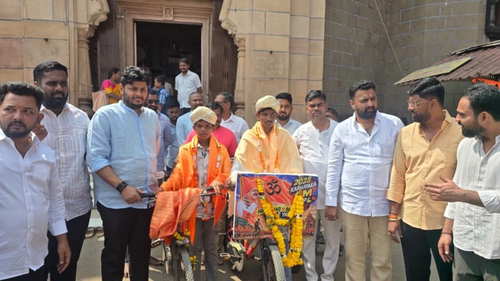ಶಾಸಕ ಬಸನಗೌಡ ಸಿಎಂ ಆಗಲೆಂದು ಬಾಲಕರಿಂದ ಸೈಕಲ್ ಯಾತ್ರೆ