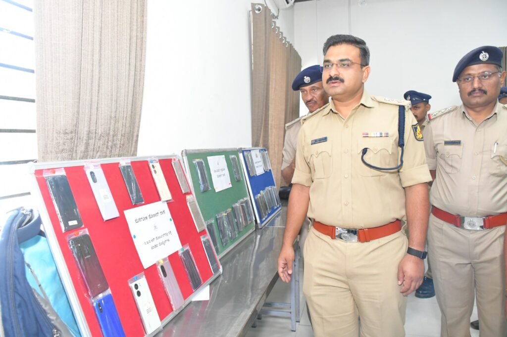ರೂ.1.07 ಕೋಟಿ ಮೌಲ್ಯದ 537 ಮೊಬೈಲ್ಗಳ ಪತ್ತೆ!